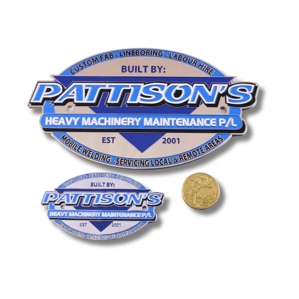 metal plaques abc2000