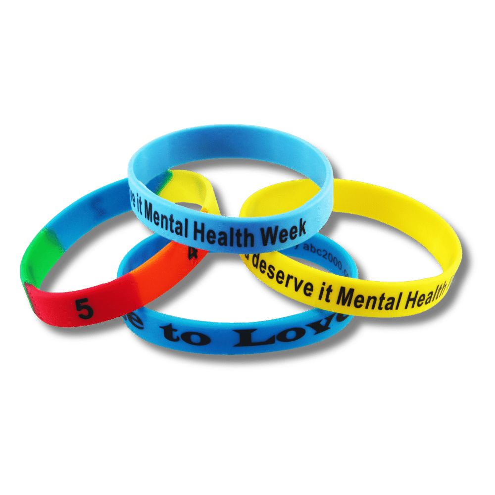 Silicone wristbands abc2000