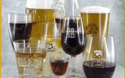 Etching (Engraving)  vs. Printing In customised glassware