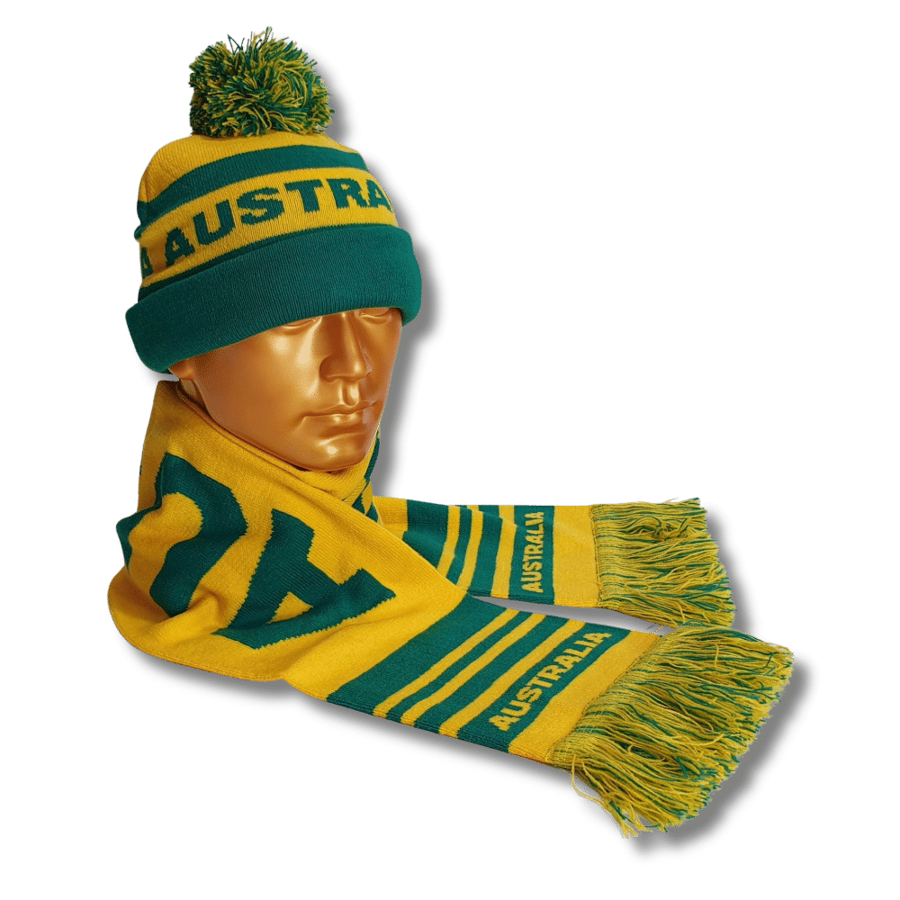 Australia scarves and beanies