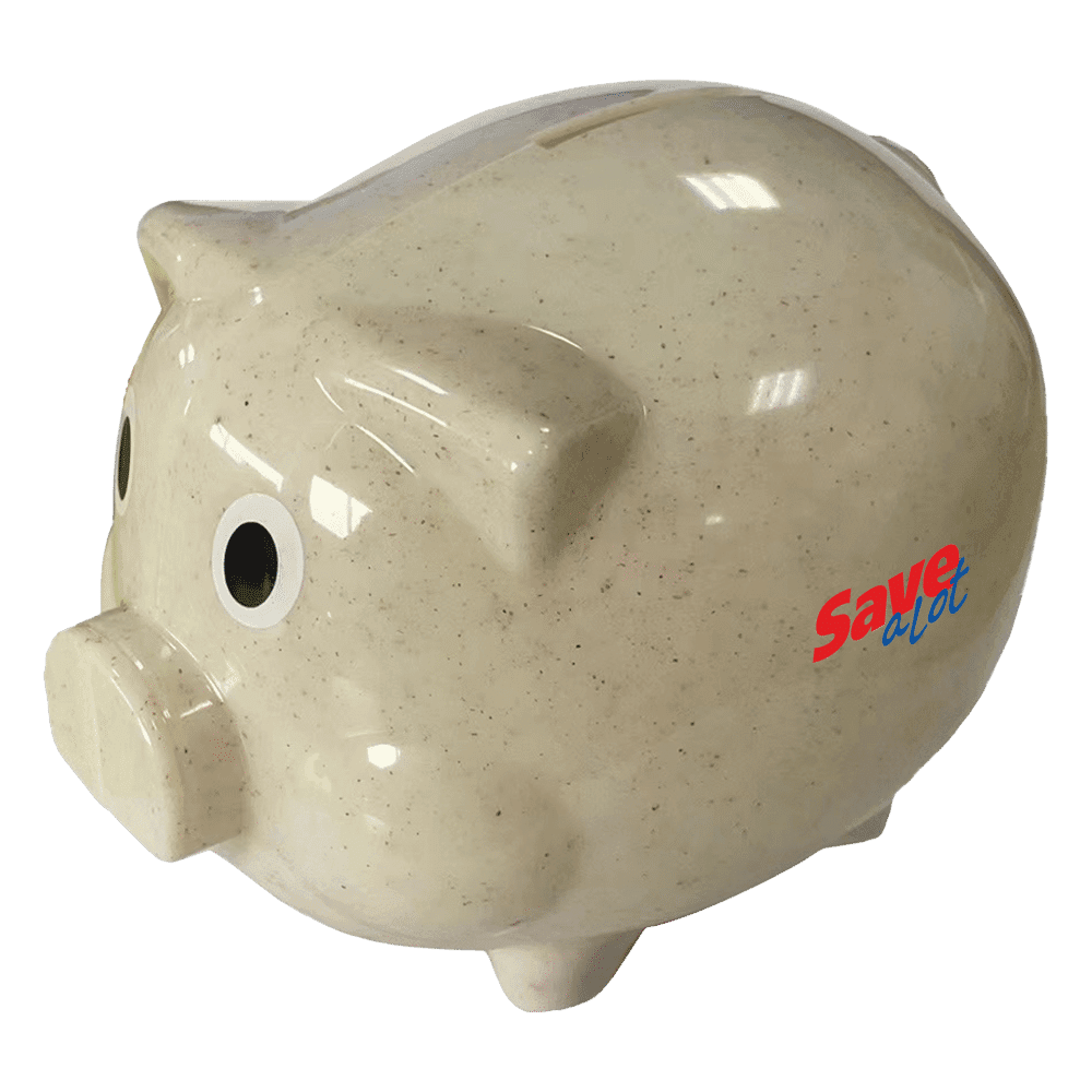 Wheat Straw Piggy Bank
