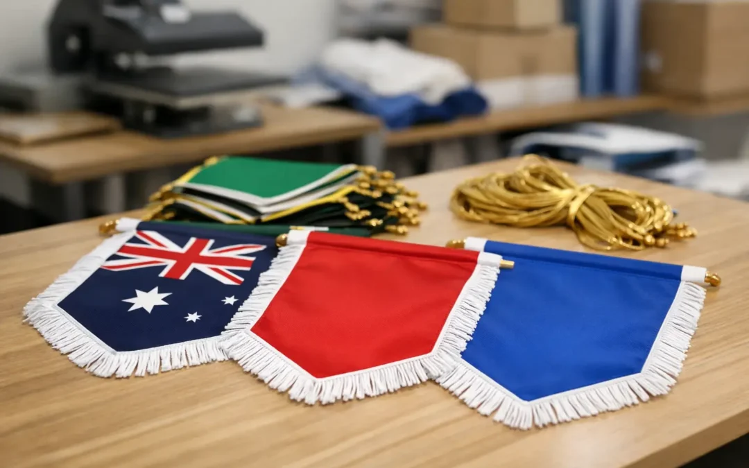 Custom Pennants Australia for Bulk Orders