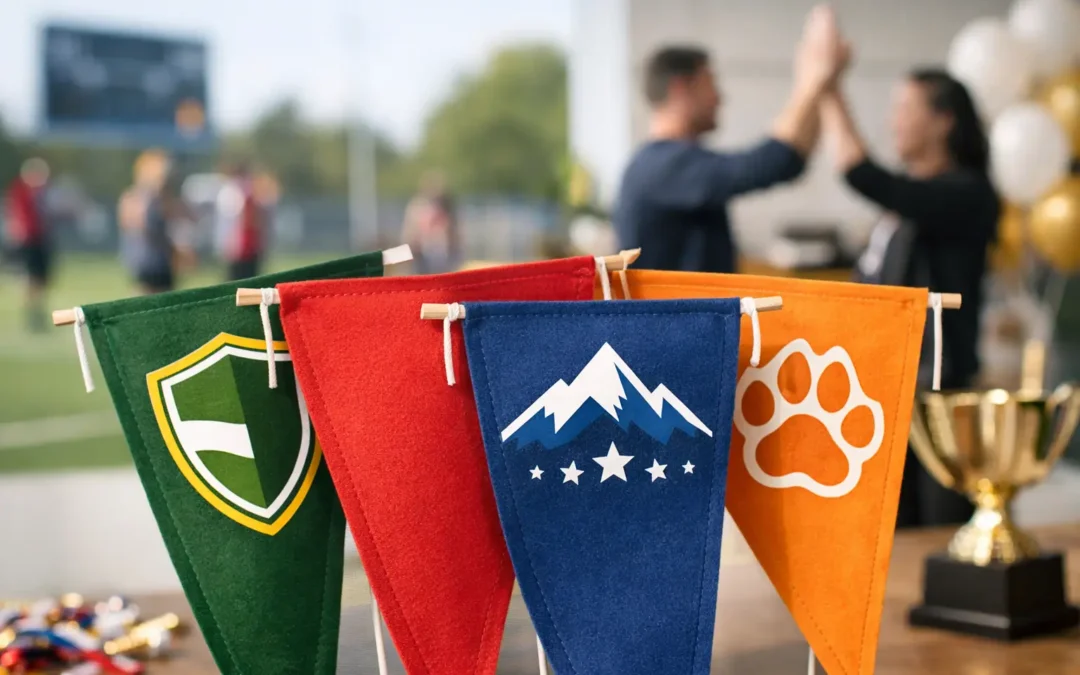 Custom Printed Pennants for Events and Clubs
