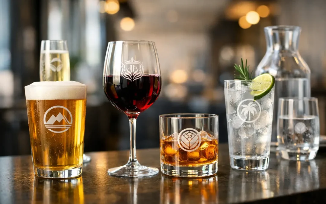 Branded Glassware for Hospitality Venues That Lasts