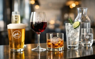 Branded Glassware for Hospitality Venues That Lasts