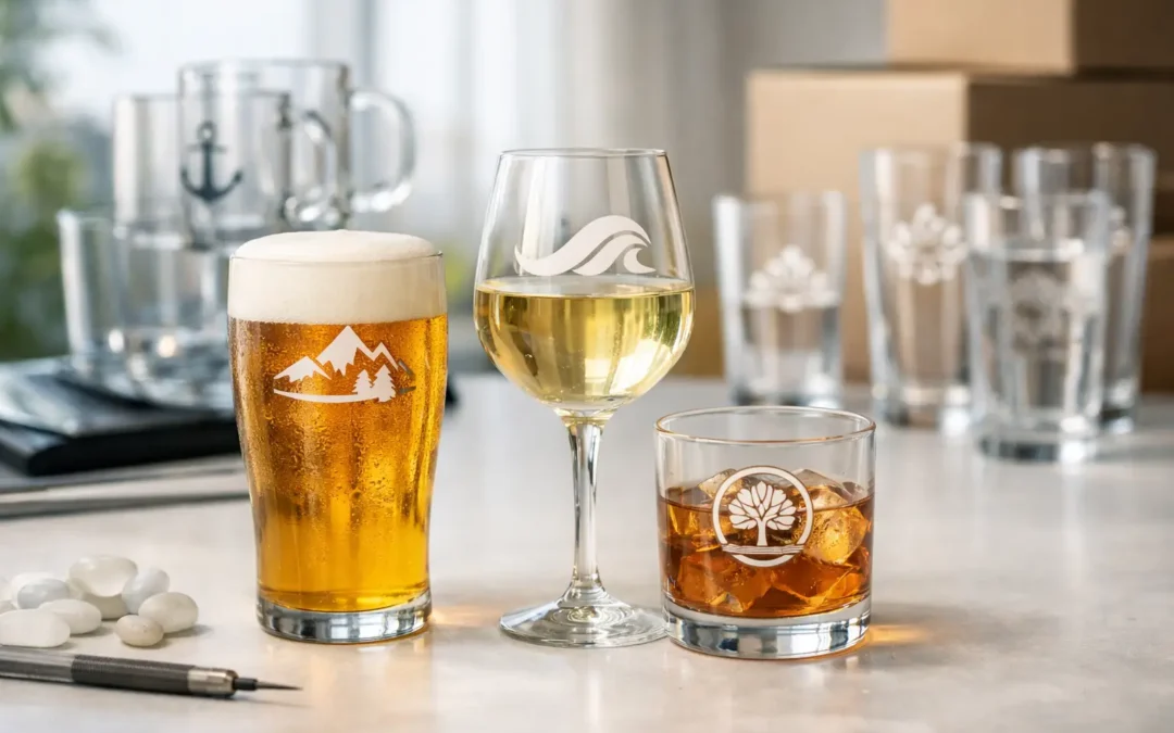 How to Brand Glassware Correctly for Bulk Orders