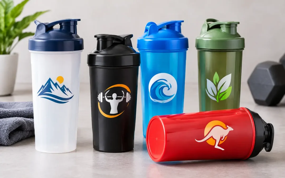 Branded Shaker Bottle Options for Bulk Orders